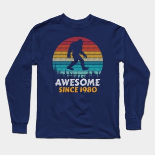 Awesome Since 1980 Long Sleeve T-Shirt